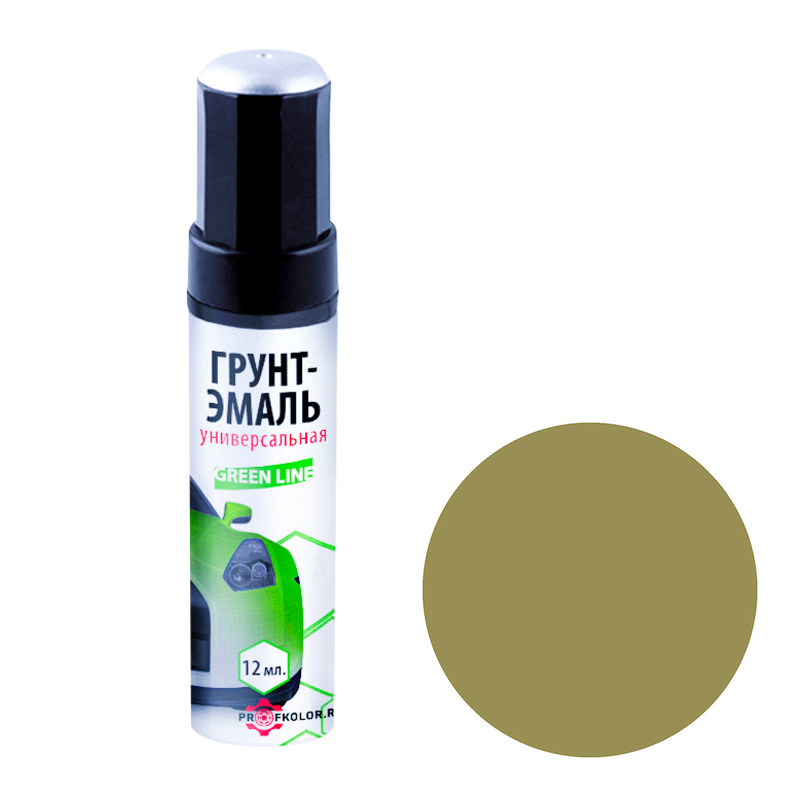 Profkolor Краска "Реставрационный карандаш" RAL 7034, название цвета "Gelbgrau (желто-серый)", объем 12 мл.