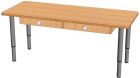 Стол-парта двухместный регулируемый по высоте