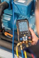 testo Testo 557s Комплект 1 - Умный цифровой манометрический коллектор и беспроводные зонды вакуума и температуры фото