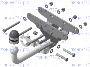 Фаркоп (тсу) Мотодор, крюк на болтах