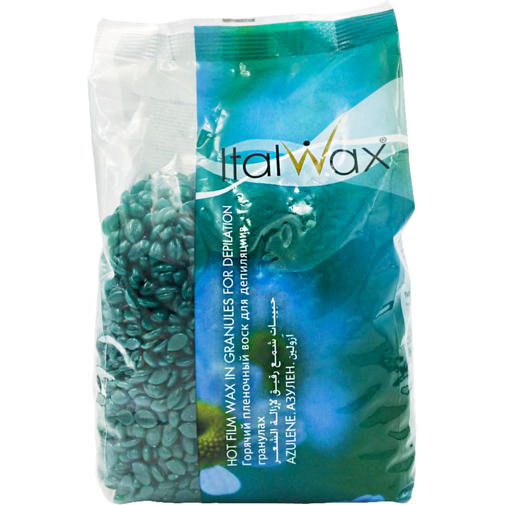 Italwax, Воск горячий (пленочный) Азулен, гранулы, 500 г