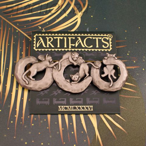 Брошь "Озорные котятки" (JJ США)