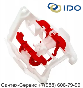 Z6925700001 Нажимной механизм слива для инсталляции Ido Seven D