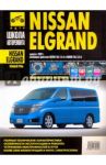 Nissan Elgrand (правый руль). Руководство по эксплуатации, тех. обслуживанию и ремонту. С 2002 г.