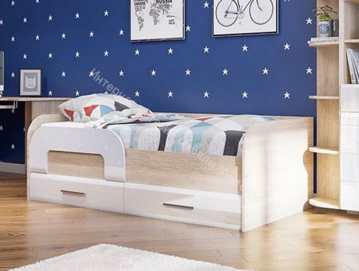 Кровать 0,9 м ДН-35 "Инесса NEW"