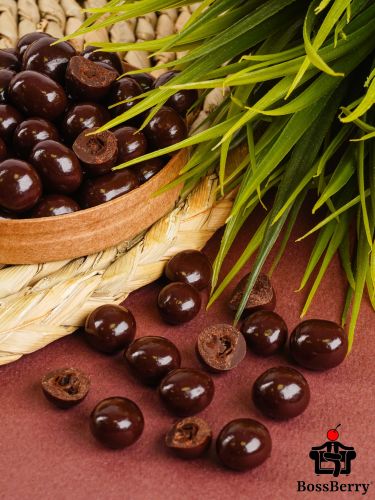 Кофейные зерна в темной шоколадной глазури