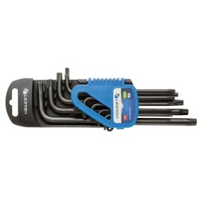 HT1W816 Набор Г-образных удлиненных ключей TORX, Т10-Т50, 9 шт. HOEGERT
