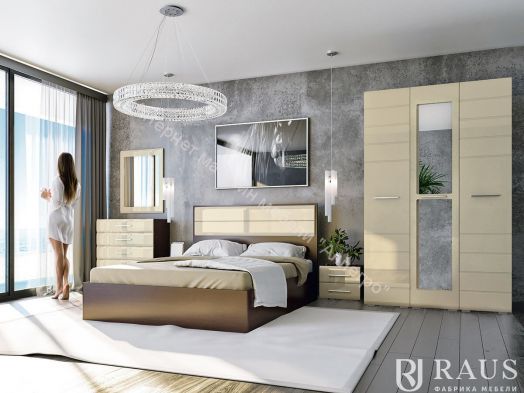 Спальня "Инесса NEW" Композиция 1
