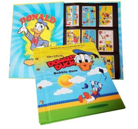 КОЛЛЕКЦИЯ 102 вкладыша DONALD DUCK в АЛЬБОМЕ (привет из 90х)​