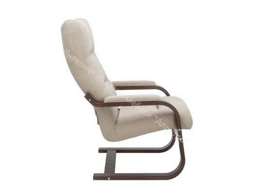 Кресло Leset Оскар ткань Малмо 05-Орех текстура