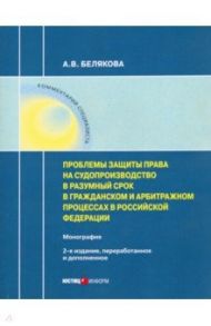 Проблемы защиты права на судопроизводство в разумный срок / Белякова Анна Владимировна