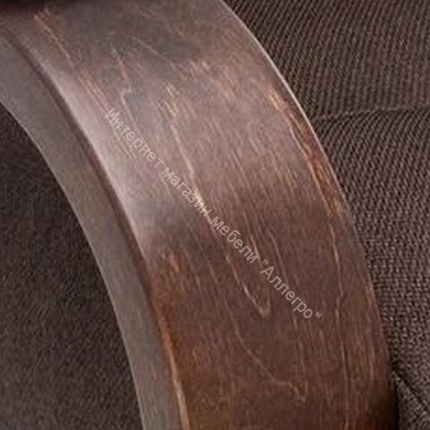 Кресло Leset Милано Velur V-18-Орех текстура