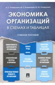 Экономика организаций. Учебное пособие в схемах и таблицах / Отварухина Нина Семеновна, Отварухина Юлия Юрьевна, Клименкова Мария Сергеевна