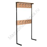 Вешалка Гардеробная Детская М-15 Пристенная на 5 мест