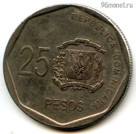 Доминикана 25 песо 2008