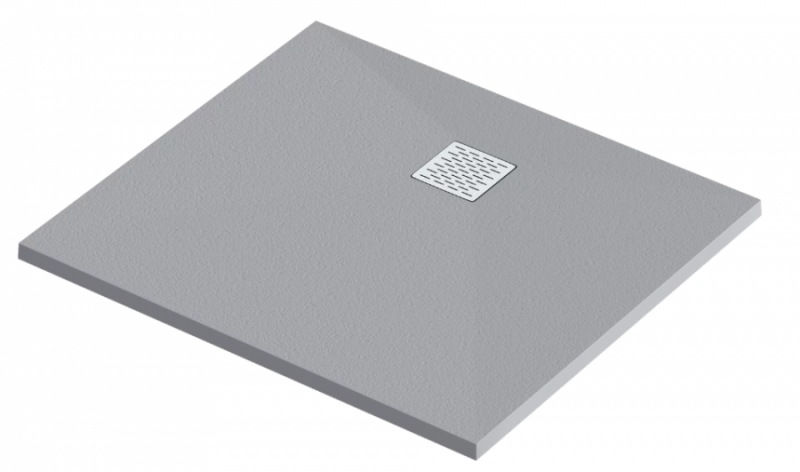 Душевой поддон BAS Good Door Essentia 2 100x80, графит