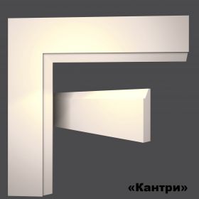 Верхний Цоколь Кантри Haut Decor 1UB02HD Ш19хВ85хД2440 мм / Хаут Декор