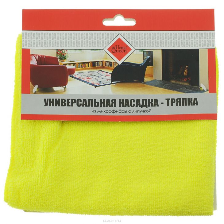 Насадка-тряпка для швабры МИКРОФИБРА 38х40 арт.58041