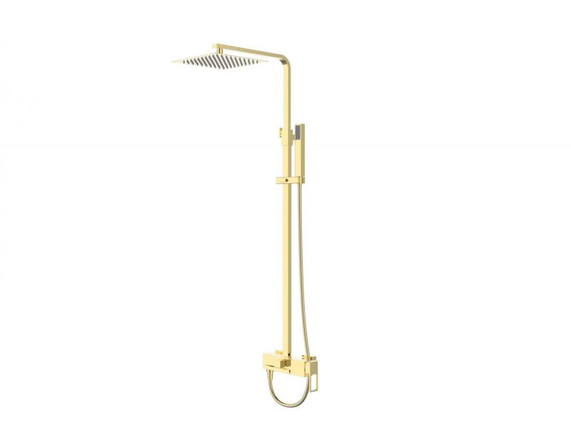 Душевая стойка BelBagno LUCE LUC-VSCM-ORO