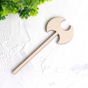 Аксессуар для куклы, гнома - Секира