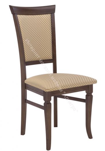 Стул Leset Монтана Орех шоколадный Т19/жаккард Атина золотой Ж4.02