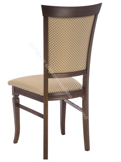 Стул Leset Монтана Орех шоколадный Т19/жаккард Атина золотой Ж4.02