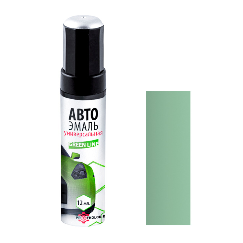 Код по VIN номеру на Nissan - NIS551, 551. Название цвета - Lt. Green