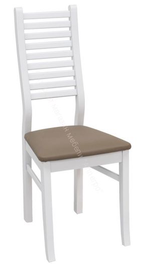 Cтул Leset Кентукки Белый/экокожа 514