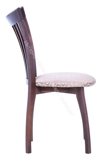 Стул Leset Орегон Орех шоколадный Т19/жаккард Yara diamond 37/3