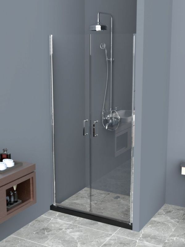 Душевая дверь BelBagno UNO-B-2-80-C-Cr