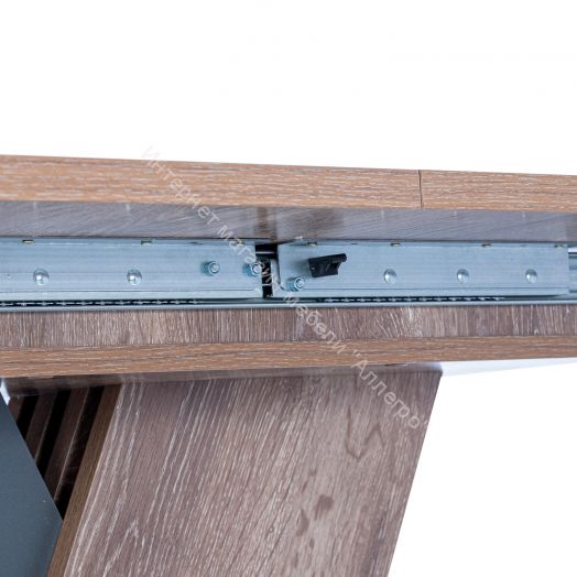 Стол раздвижной Leset Гросс Дуб сакраменто/Антрацит