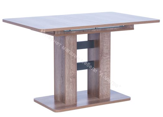 Стол раздвижной Leset Гранд Дуб сакраменто/Антрацит