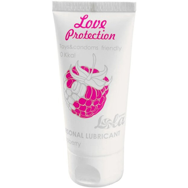 Любрикант на водной основе Lola Games Love Protection Raspberry 50 мл