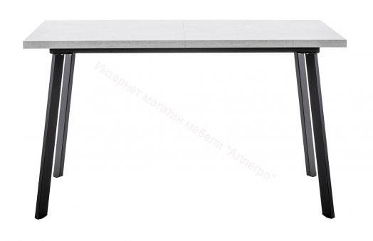 Стол раздвижной Leset Шенон 2Р металл Черный/Дуб Галифакс