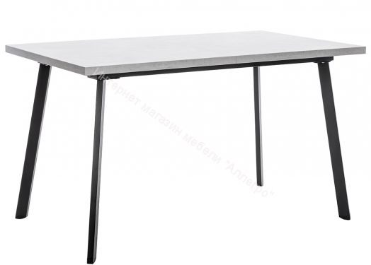 Стол раздвижной Leset Шенон 2Р металл Черный/Бетон