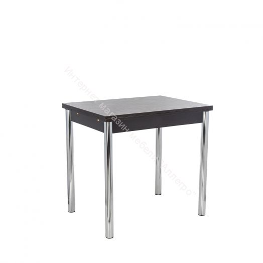 Стол раздвижной Leset Марсель 1Р Хром/Венге