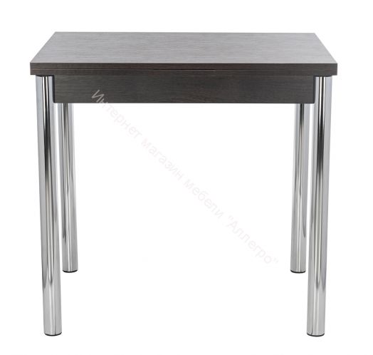 Стол раздвижной Leset Марсель 1Р Хром/Венге