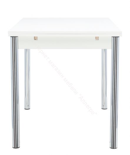 Стол раздвижной Leset Марсель 2Р Хром/Белый