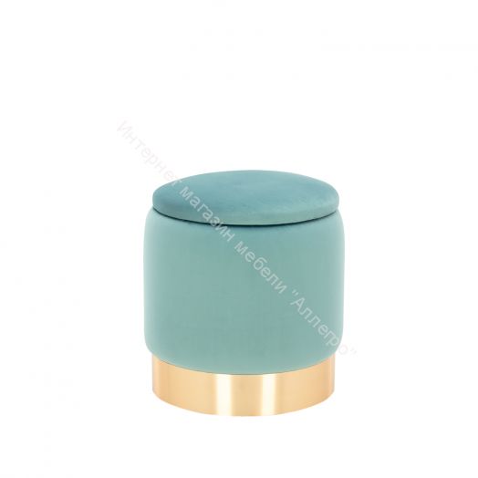 Пуф Leset Йорк MR15 велюр бирюзовый