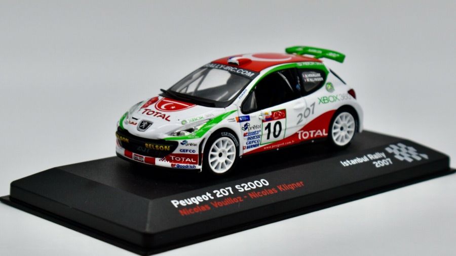 PEUGEOT 207 S2000 ISTANBUL RALLY 2007 (IXO-ALTAYA) 1/43