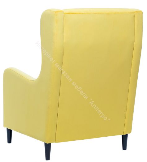 Кресло Leset Галант Velur V28 венге