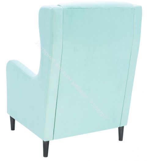 Кресло Leset Галант  Velur V14 венге