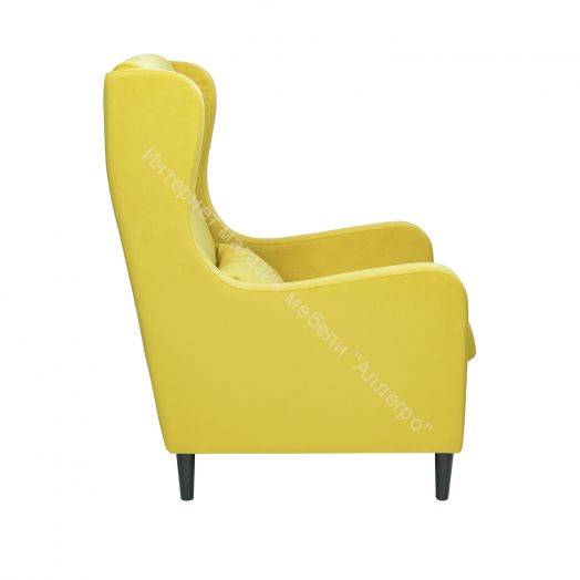 Кресло Leset Хилтон Velur V-28 венге