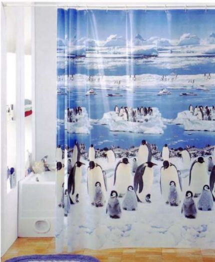 Занавеска для ванной 1800х1800 "SHOWER CURTAIN"  (935) Тайвань