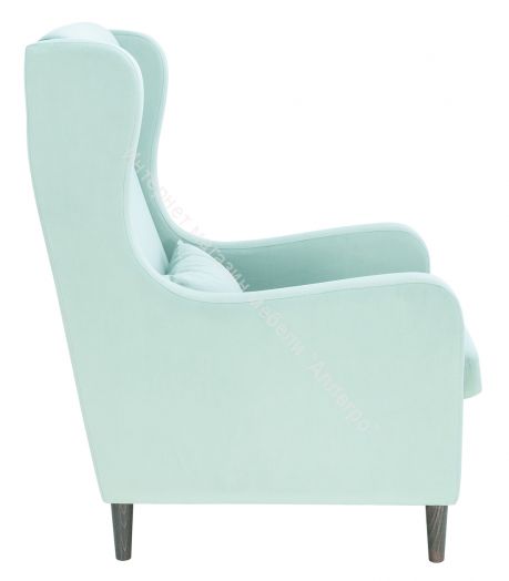 Кресло Leset Хилтон Velur V-14 венге