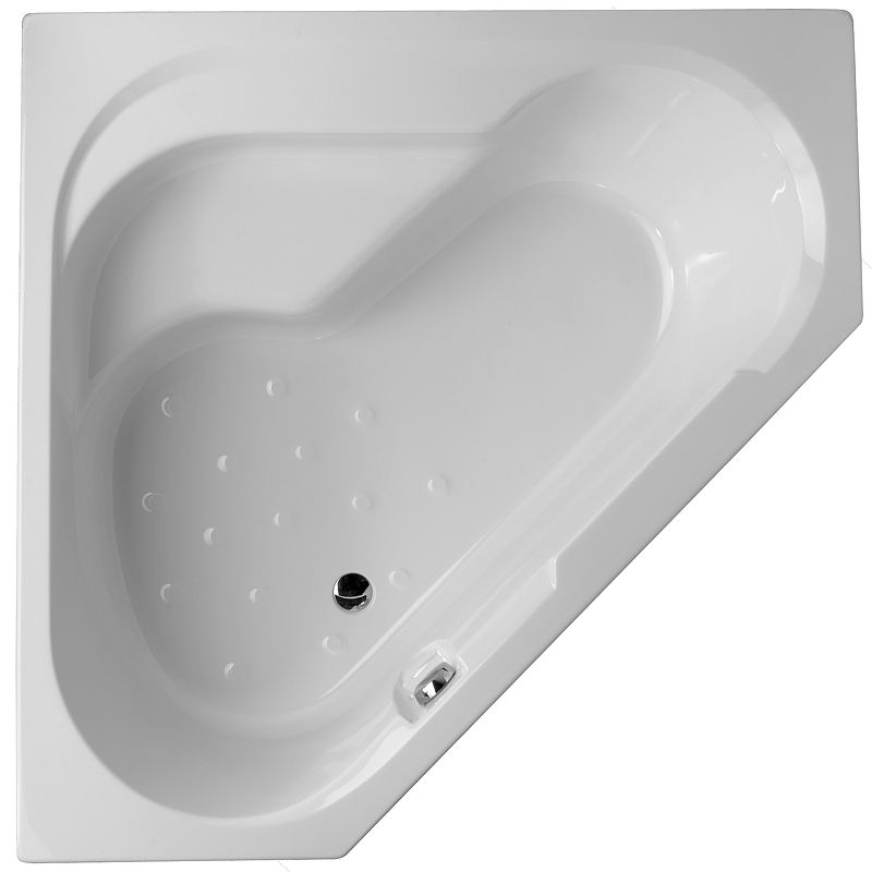 Угловая ванна из акрила Jacob Delafon Bain-Douche 145x145 L E6222RU-00 схема 1