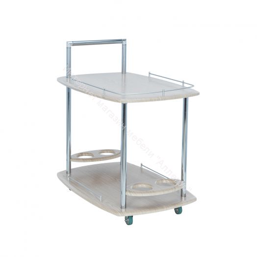 Стол сервировочный Leset Эсперанс дуб белёный