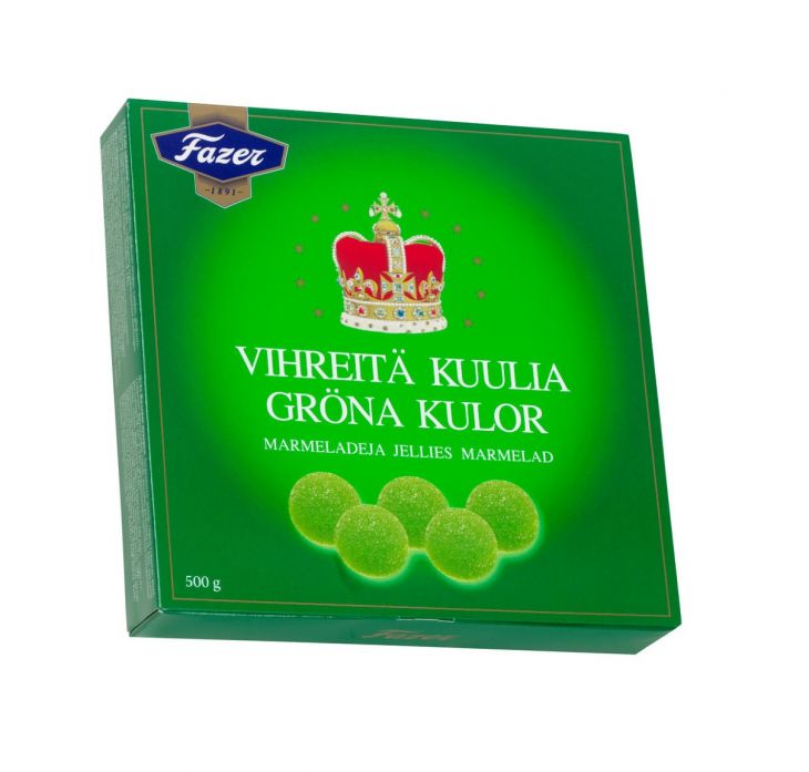 Fazer Мармелад Green Jellies 500 гр