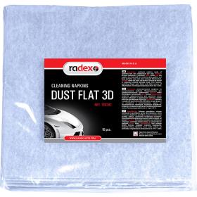 Radex Антистатическая синтетическая салфетка Dust flat 3D 20см x 20см, (упаковка 10 шт.)