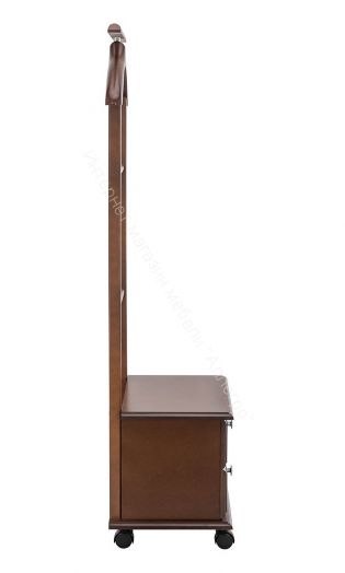 Вешалка напольная с тумбой Leset Ричмонд орех